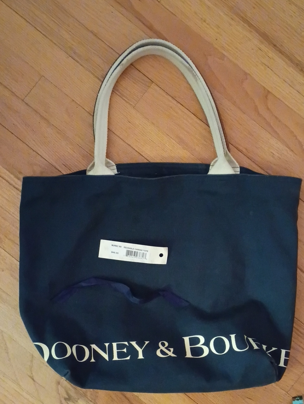 Dooney And Bourke Blue canvas Tote